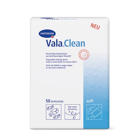 Bild 1 von Vala Clean soft Einmal-Waschhandschuh 15 Stück